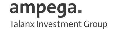 Logo ampega Talanx Investment Group EVANA Customer